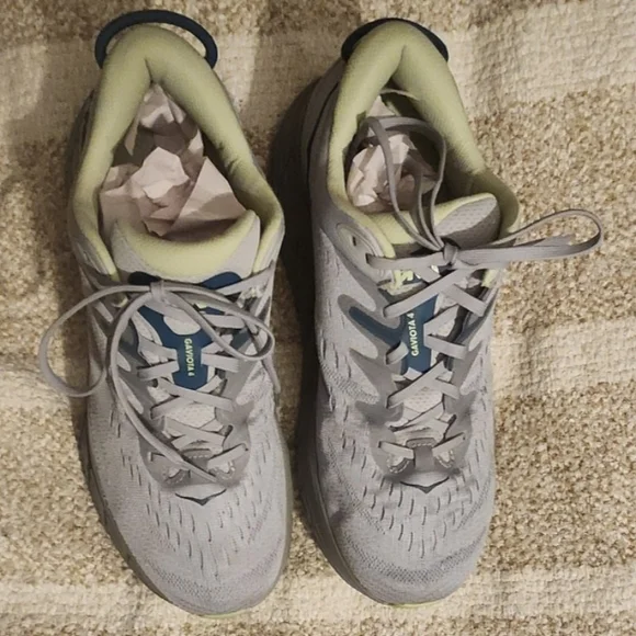 Hoka White Running Shoes - Picture 6 of 12